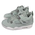 Nike  Air Jordan 4 Retro Seafoam Green Metallic Silver Sz 11.5 W / 10 M NEW Photo 0