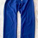 FIGS  Technical Collection Women’s Large Blue Navy Pants Gray Ties size xl Photo 0