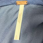 Free People Blue Silk Satin Halter Tie Neck Slit Cami Camisole Slip Tank Dress L Photo 4