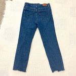 Levi's 724 29 high rise straight crop distressed ripped stretch jeans J1 3056 Photo 4