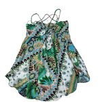 Daily Practice By Anthropologie The Last Sunset‎ Mini Dress Size Large Blue Photo 7