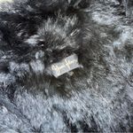 Yumi Kim  Black Rabbit Fur Vest Med Photo 4