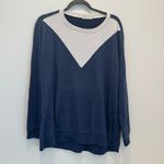 Marine layer  LINA DOUBLE KNIT CREW SWEATER XL Photo 2