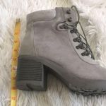 JustFab Felixa Women’s Lace up Bootie in gray size 9.5 Photo 11