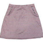 Le lis  Red Black Houndstooth A-Line Pull On Skirt Womens XXL Academia Prep Photo 0