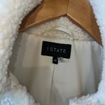 1. State State Fuzzy Sherpa Cream Pea Coat Size Medium Photo 1