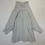 Jones New York  Funnel Neck Pullover Sweatshirt plus gray cowl neck 1X Womens Photo 2