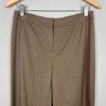 LAFAYETTE 148 Dress Pants Womens 4 Brown Menswear Virgin Wool Stretch Office Photo 5