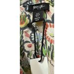 Nasty Gal NWT Contrast Binding Abstract Floral Print Flirty Mini Dress Size 4 Photo 4