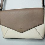 Kate Spade Tan Cream Envelope Crossbody Style Purse Snap Closure Purse Photo 1