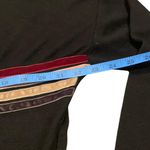 Rails  Marlo velvet striped sweatshirt S Black Cozy Loungewear Photo 10