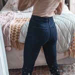 BCBGeneration Blue Jeans With Floral Detail  Photo 2