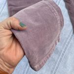 AG Adriano Goldschmied Adriano Goldschmied “The Stilt” lavender corduroy pants. Photo 1