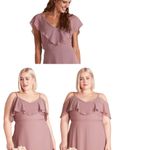 Birdy Grey  Bridesmaid Dress Jane Convertible Cabernet Burgundy S Prom Fairy Photo 3
