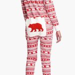 Little Blue House by Hatley Fair Isle Bear Adult Union Suit Photo 0