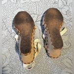 UGG  Australia Amelie  Linen Espadrille Wedge Sandals w/ Shearling Boho Sz 7💛 Photo 13