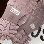 Schutz  combat boots rose lilac purple croc embossed leather lace up 5.5 Photo 3