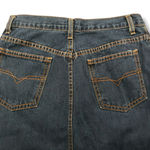 Nine Planet Skirt Size 7 Blue Denim Skirt A Line Jean Skirt Photo 3