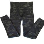 Spanx Seamless Tummy Control Green Camo Leggings Size Large Photo 8