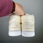 Allbirds ‎ | Woman's High Top Sneaker Shoe 9 Cream Lace Up Photo 4