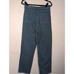 Aritzia  Wilfred Free high-rise straight leg teal jeans size 8 Photo 1