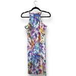 New Look  Women's‎ Sleeveless Tie Dye Mid Length Dress Size M Multicolor Summer Photo 2