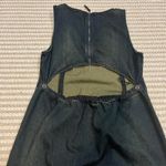 Free People  Atlas Denim Mini Dress in Vintage Indigo Photo 5