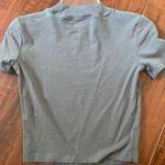 ZARA Charcoal Gray Top Photo 2