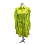 Walter Baker  Tara Mini Dress Citron, Size S Photo 3