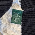 Ralph Lauren Lauren Striped Boat Neck Long Sleeve Cotton Sweater Women's Size S Photo 6