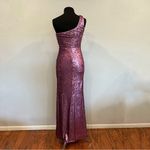 Lulus Prom Perfect Pink Sequin One Shoulder Cutout Dress Small S Photo 6
