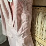 Choosy Plaid Blazer Dress White Size 4 Photo 6