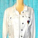 Celebrity Pink white denim jacket re vamped! New! Photo 0