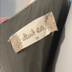 Altar'd State  Satin Olive Wrap Mini Dress, Size M Photo 1