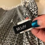 Apt. 9  Women’s Scarf 18”H X 68” W 18x68 Black & White Print 100% Rayon Photo 5