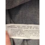 ZARA  Blue Denim Strappy Mini Dress Womens S Swingy Summer Cotton Chic Vacay Photo 5