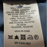 Maeve: Floral Cut Out Dress Silk Blend Gray Size 2 Photo 4