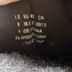 Aerie  Black Fur Slides Photo 3