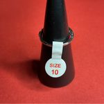 Bomb Party RBP5960 “Wishing for Sparkle” Cubic Zirconia on Rhodium Sz10 Ring NWT Silver Size 10 Photo 5