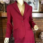 Villagio VINTAGE CIRCA 1970'S SPORT RED SKIRT & BLAZER SUIT (14) Photo 7