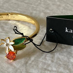 Kate Spade : Sweet Citrus Hinge Cuff- Gold Tone Photo 0