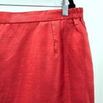 Red Midi Pencil Executive Party Christmas Holiday Zip Skirt Plus 16W Photo 3