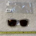 joe's jeans Matte Clear Sunglasses NWT Photo 4