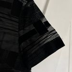 French Connection Black Silk and Velvet Top Photo 3