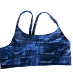 Lululemon Sports Bra Blue/black. Sz 10 Photo 0