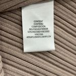 WAYF NWOT Size M Alexi Beige Long Sleeve Ribbed Belted Midi Bodycon Dress $99 Photo 3