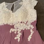 Women’s Ivory Lace Top Chiffon V Photo 10