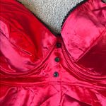 Red Underwire Satin Babydoll SIZE 3X Photo 1