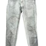 Vince Size 26 Jeans Relaxed Rolled Dark Grey Foil Denim DV146A-2156 Mid Rise Photo 0