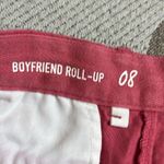 Gap Boyfriend roll up linen cotton autumn rose 9β inseam Bermuda Shorts Photo 1